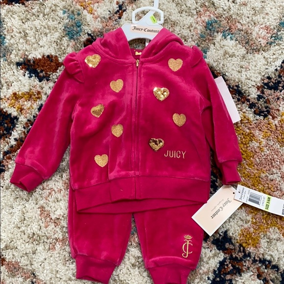 Juicy Couture Other - NWT JUICY COUTURE valor tracksuit 3/6month